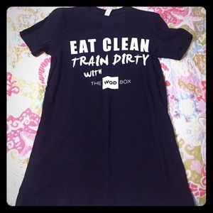 Eat Clean Train Dirty CrossFit Shirt